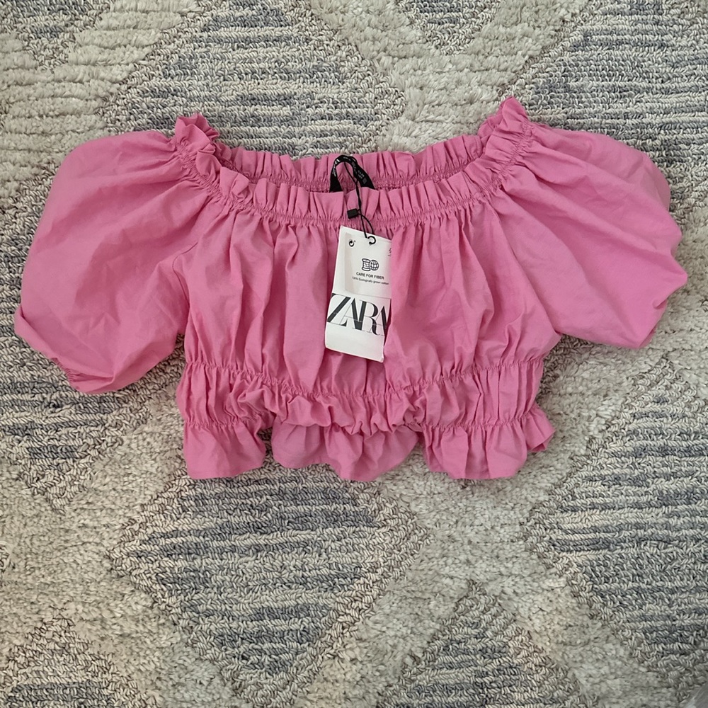 NWT zara cropt top
